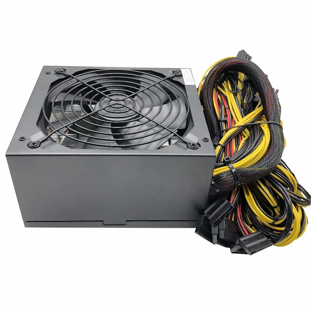 1800 واط الكمبيوتر آلة التعدين التعدين الطاقة psu ل atx atx امدادات الطاقة دعم 6 أجزاء بطاقة الرسومات gpu مينر antminer
