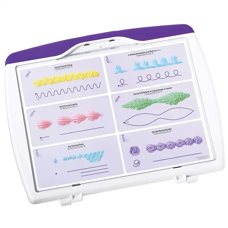 Wilton Deluxe Practice Board Set Wilton Cake Tool Decorating Tip