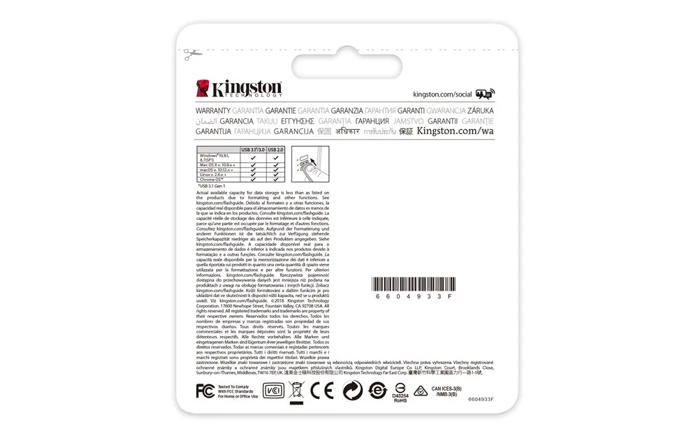 Kingston technology DataTraveler 106 64 GB 3 0 (3 1 Gen 1) разъем usb type A Slide черный красный|USB