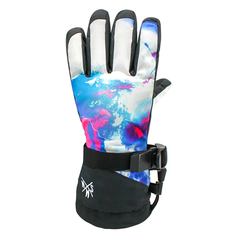 

SMN Couple Ski Gloves Winter Warm Waterproof Cool-resistant Snowboard gloves men and women gloves for snow Five Fingers