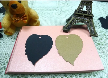 

6.5x6.5cm Kraft leaf tag