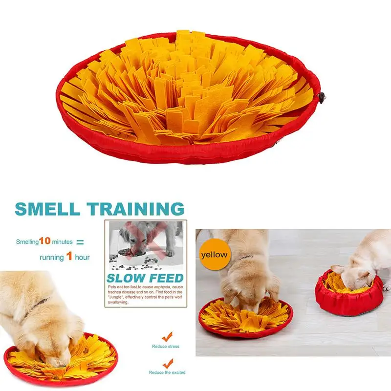 Pet Dog Training Smelling Mat Educational Toys for Dogs Snuffle Mat Smell Training Aids Dog Release Stress Slow Feeding Mat Pet Dog Training Smelling Mat Educational Toys for Dogs Snuffle Mat Smell Training Aids Dog Release Stress Slow Feeding Mat