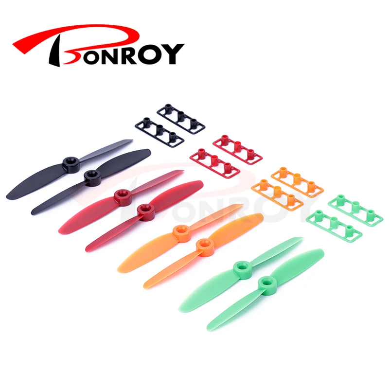 

20 pairs DYS 4045 4X4.5 CW CCW Propeller Mini Multirotor Quadcopter Prop colorful free shipping
