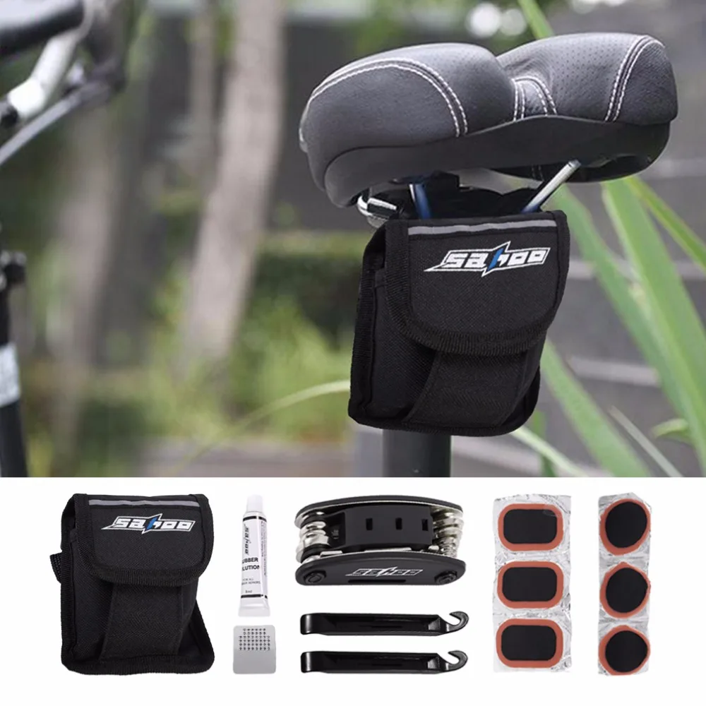 

SAHOO Multifunction Portable Bicycle Tool Set Bicycle Repairing Set Brand New Bike Bicycle Flat Tire Repair Kit Tool