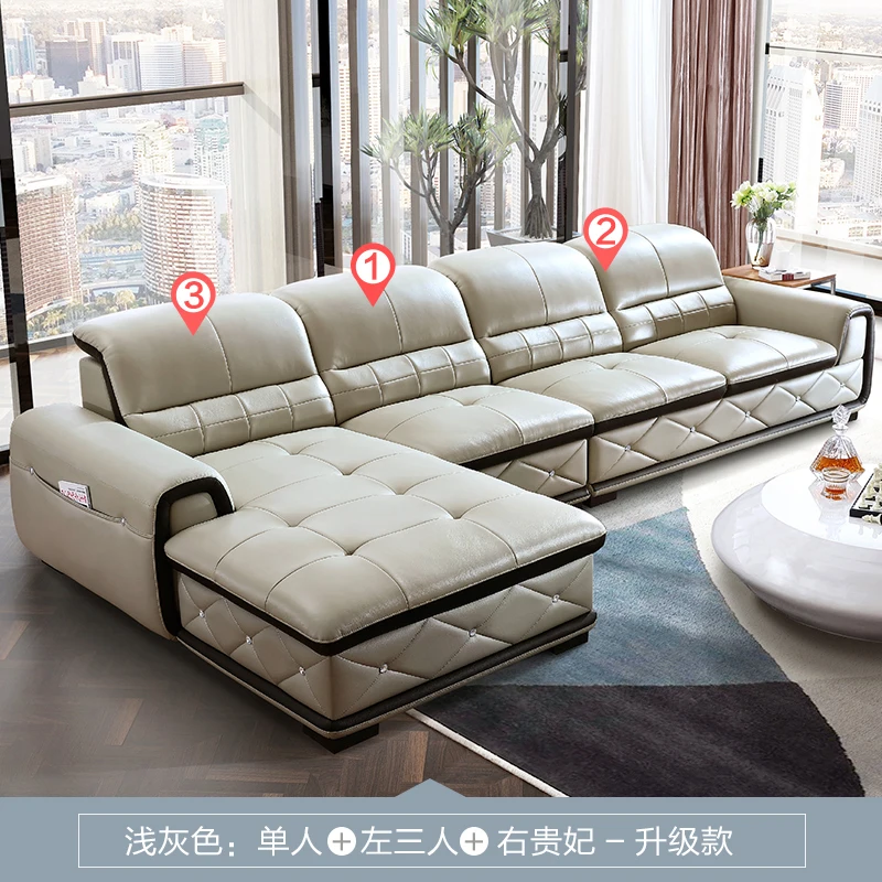 Easyliving 2019 Новый тканевый диван секционный мебель для дома и гостиной простой