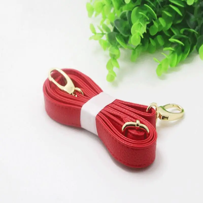 

140CM Adjustable Replacement Shoulder Bag Strap PU leather Belt for Messenger Bags Black Long Straps Bag Accessories Part