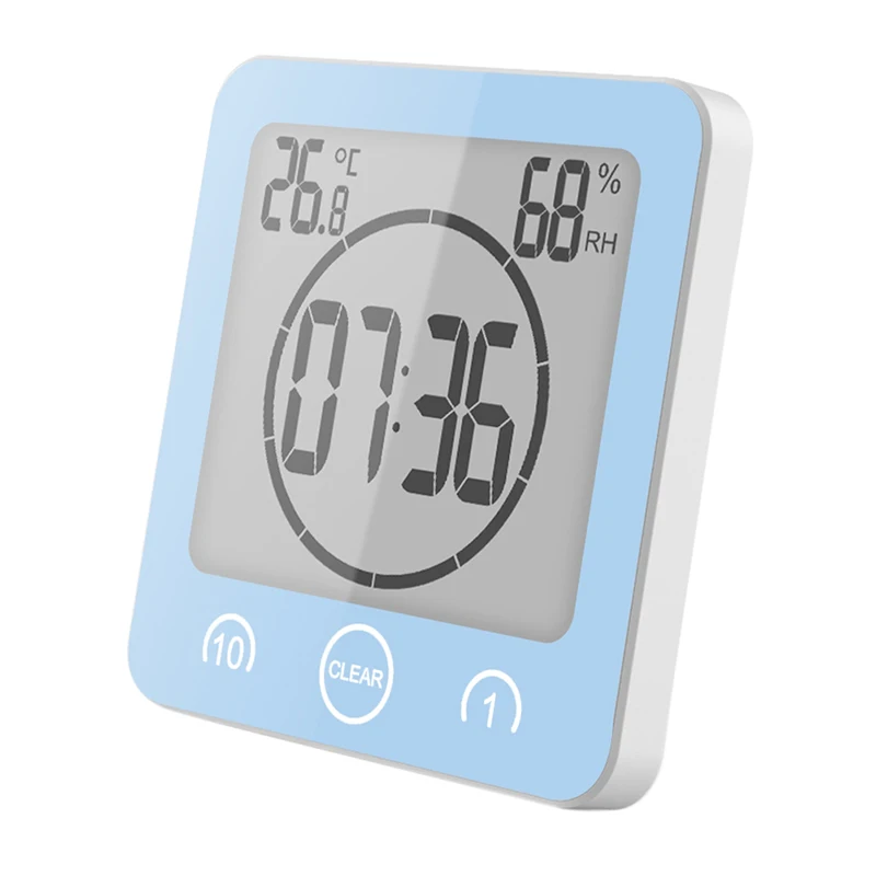 5Temp Shower Watches Wall Clock