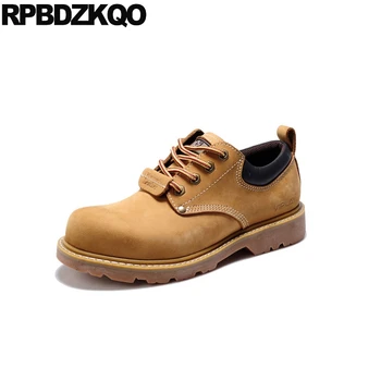 

high quality nubuck british style real leather suede retro designer flats men brown genuine shoes lace up 2018 luxury spring