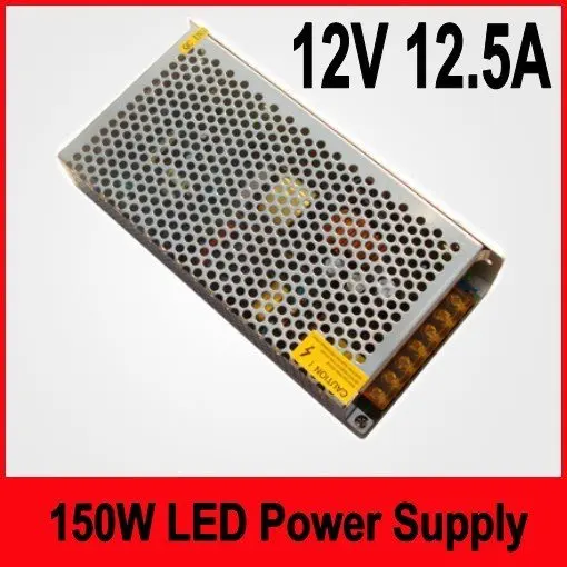 150W 12.5A Switching Power Supply For LED Strip light 220V/110V AC input 12V/24V output |