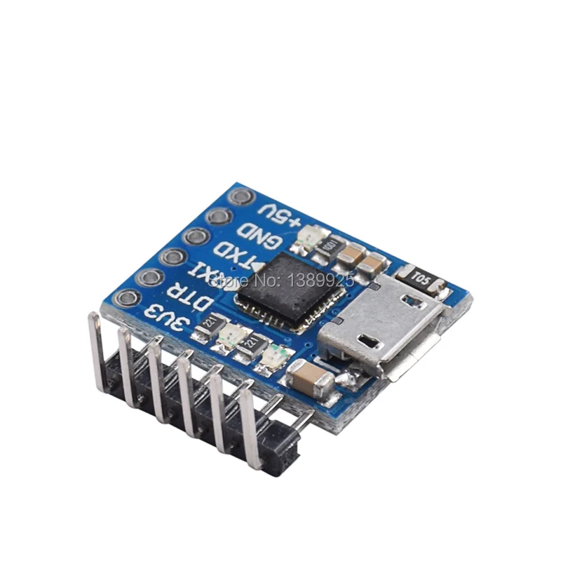 CJMCU CP2102 MICRO USB to UART TTL Module 6Pin Serial Converter Uart STC Replace FT232 For Arduino | Электронные компоненты и