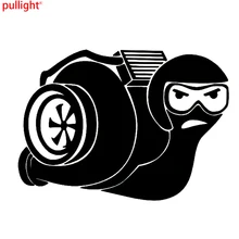 Autocollants Turbo escargot, étiquette de personnalité drôle, moto, suv, pare chocs, ordinateur portable, style de voiture