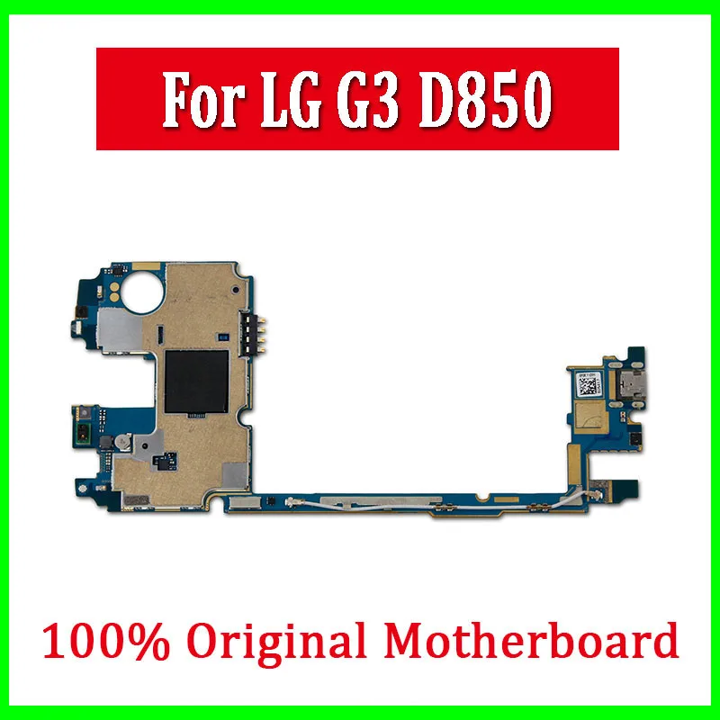 32gb Original unlocked for LG G3 D850 Logic Board with