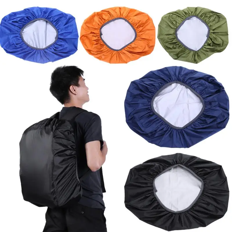 

Protable Rain Bag Cover Waterproof Backpack Anti-theft Outdoor Camping Hiking Cycling Backpack Dust Rain Cover Rucksack