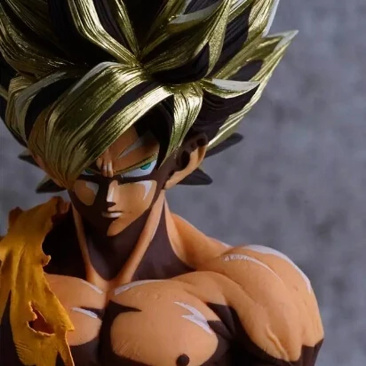 

NEW hot 32cm Dragon ball Super saiyan Son Goku Kakarotto Cartoon style action figure toys collection Christmas gift doll no box