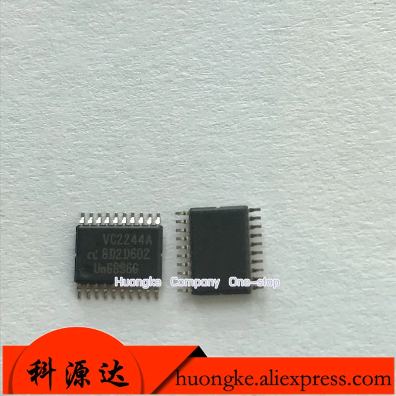 10PCS/LOT 74LVC2244ADB VC2244A  74LVC08APW LVC08A SSOP-20 IN STOCK