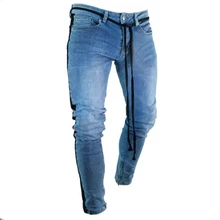 Casual Cotton Ankle-Length Men's Jeans Regular Mid Waist Pants Slim Men Pencil Pants Cotton Fit Size Masculina Male Trousers D40 Casual Cotton Ankle-Length Men's Jeans Regular Mid Waist Pants Slim Men Pencil Pants Cotton Fit Size Masculina Male Trousers D40