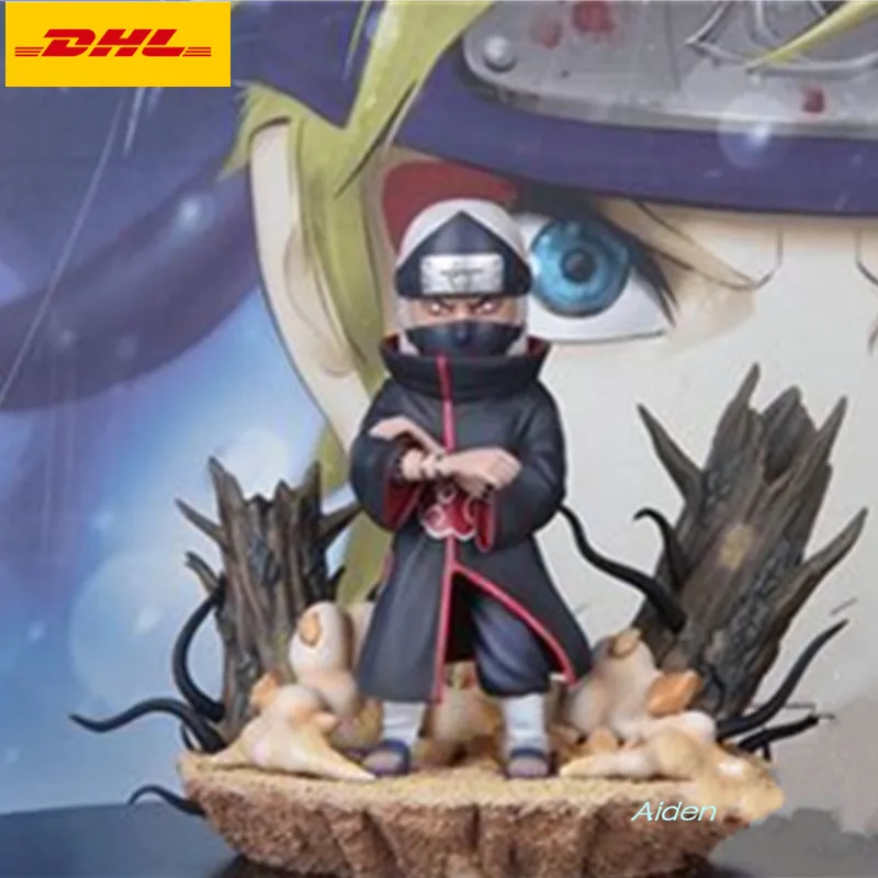 " Статуя Наруто Akatsuki бюст Kakuzu полноразмерный портретный партнер Nagato Hidan Uchiha Itachi анимационная фигурка GK игрушечная коробка 17 см Z562