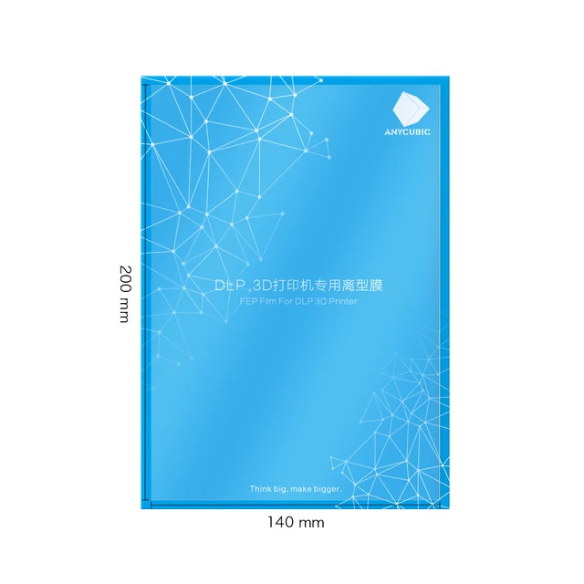 Special Price DLP 3d printer parts FEP Film 140x200mm SLA/LCD Fep Sheets 0.15-0.2mm for ANYCUBIC Photon Resin UV light 3D printers impresora Special Price DLP 3d printer parts FEP Film 140x200mm SLA/LCD Fep Sheets 0.15-0.2mm for ANYCUBIC Photon Resin UV light 3D printers impresora