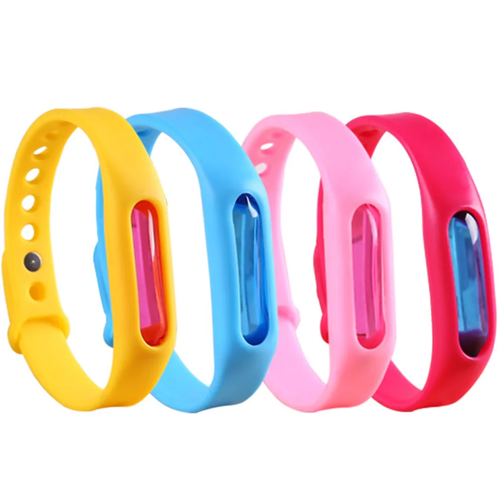 

9 Colors Silicone Mosquito Repellent Bracelet Environmental Protection Pest Insect Bugs Anti-mosquito Wristband Control Killer