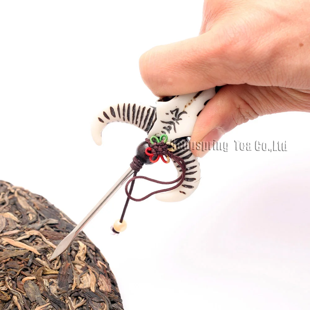 Unique Bone Tea Needle/Knife/Cutter,For making Ripe/Raw Puerh tea,Pu'er tea accessories,collection arts,with Secret gifts