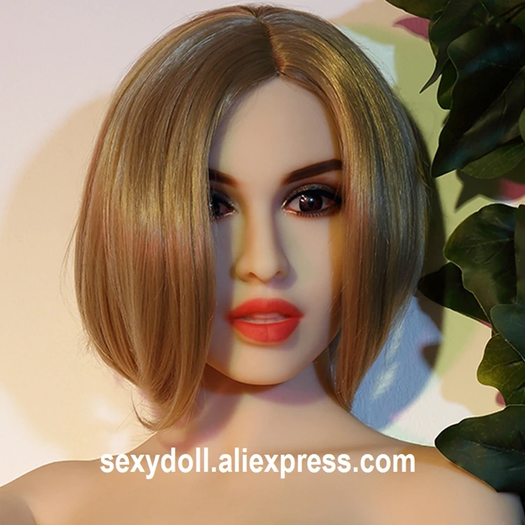 TPE silicone sex doll HEAD (6)