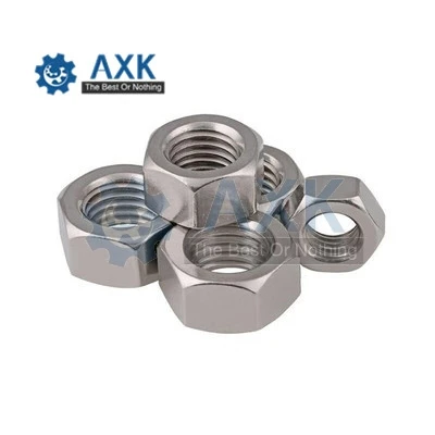 

50pcs DIN934 m1.2 m1.4 m1.6 m2 m2.5 m3 m4 m5 m6 m8 Stainless Steel A2 Hex Hexagon Nut Bolt m2 m2.5 m3 m4 m5 m6 m8