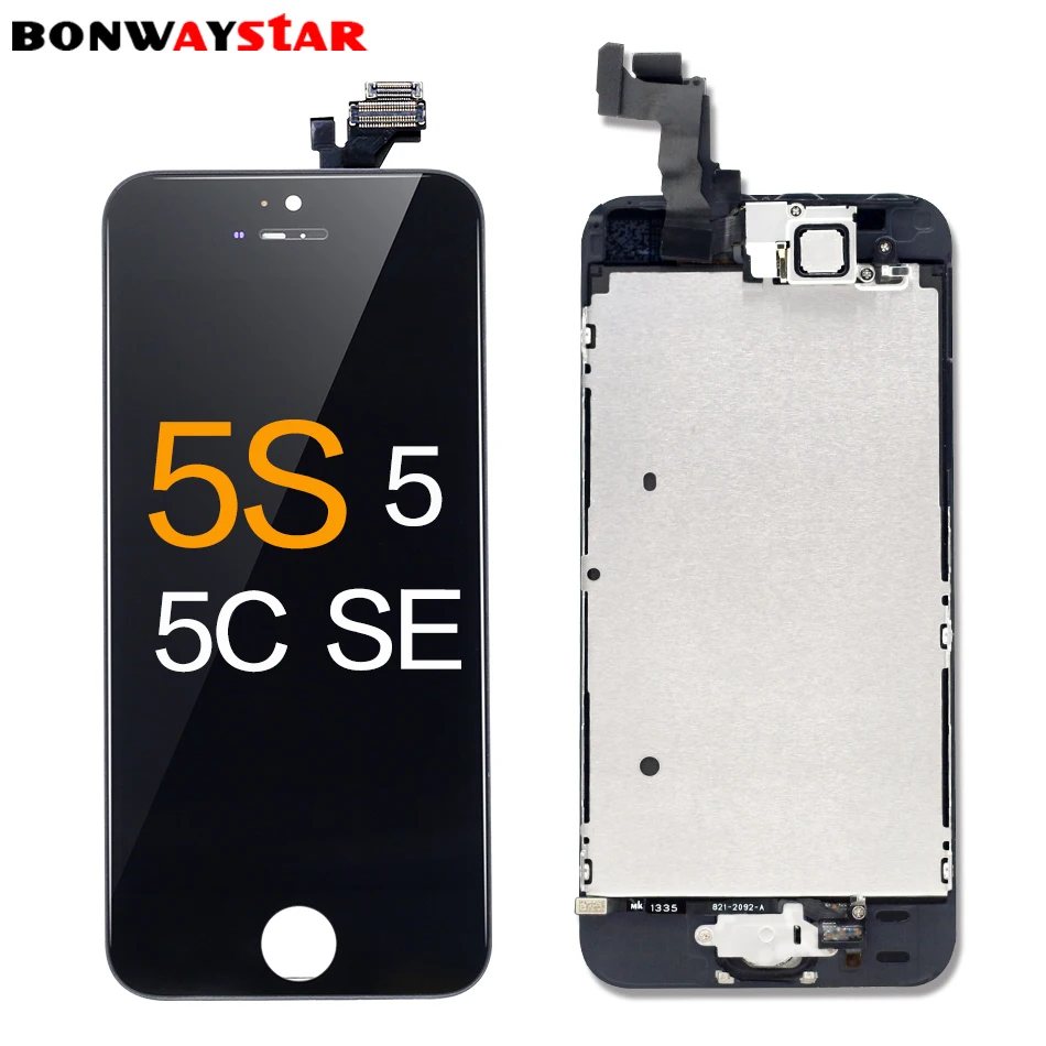 Полная сборка ЖК-экран для iPhone 5/5C/5S/SE ЖК-дисплей сенсорный экран дигитайзер