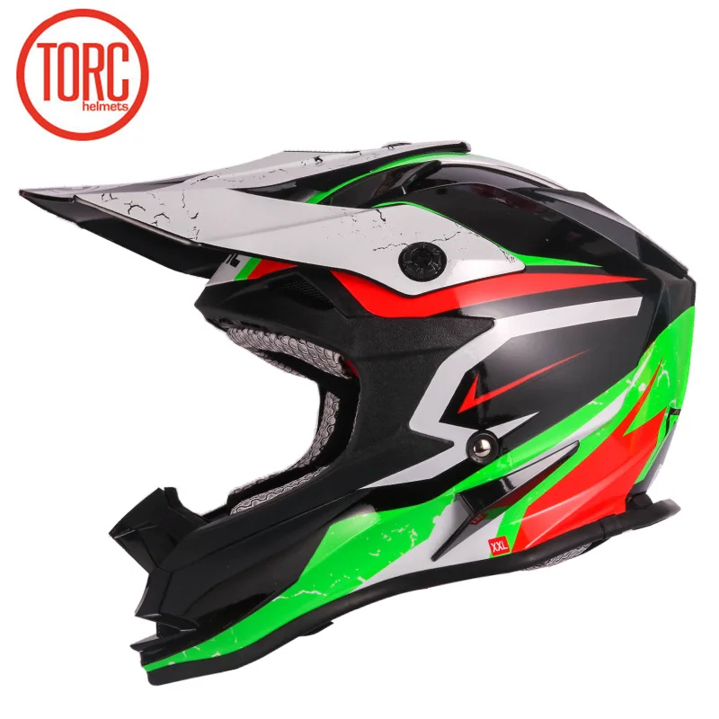 Шлем для внедорожников TORC T32, мотоциклетные шлемы для горных лыж, утвержденный ECE, шлем для шоссейных гонок, мотоциклетный шлем высокого качества - Цвет: Tray