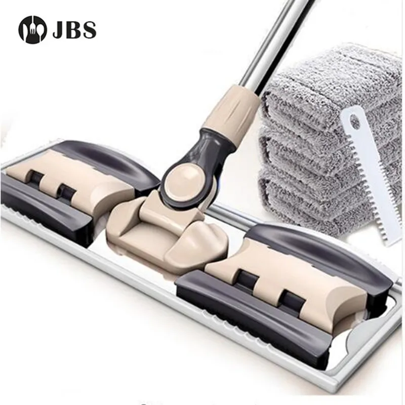 Flat Mops Floor Cleaning Mop Easy Mops For Bucket Dust Swob Magic