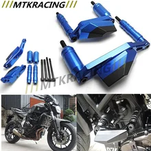 Для Yamaha MT07 MT-07 2013 2014 2015 двигателя гвардии чехол Крышка слайдера протектор Набор двигатель мотоцикла гвардии