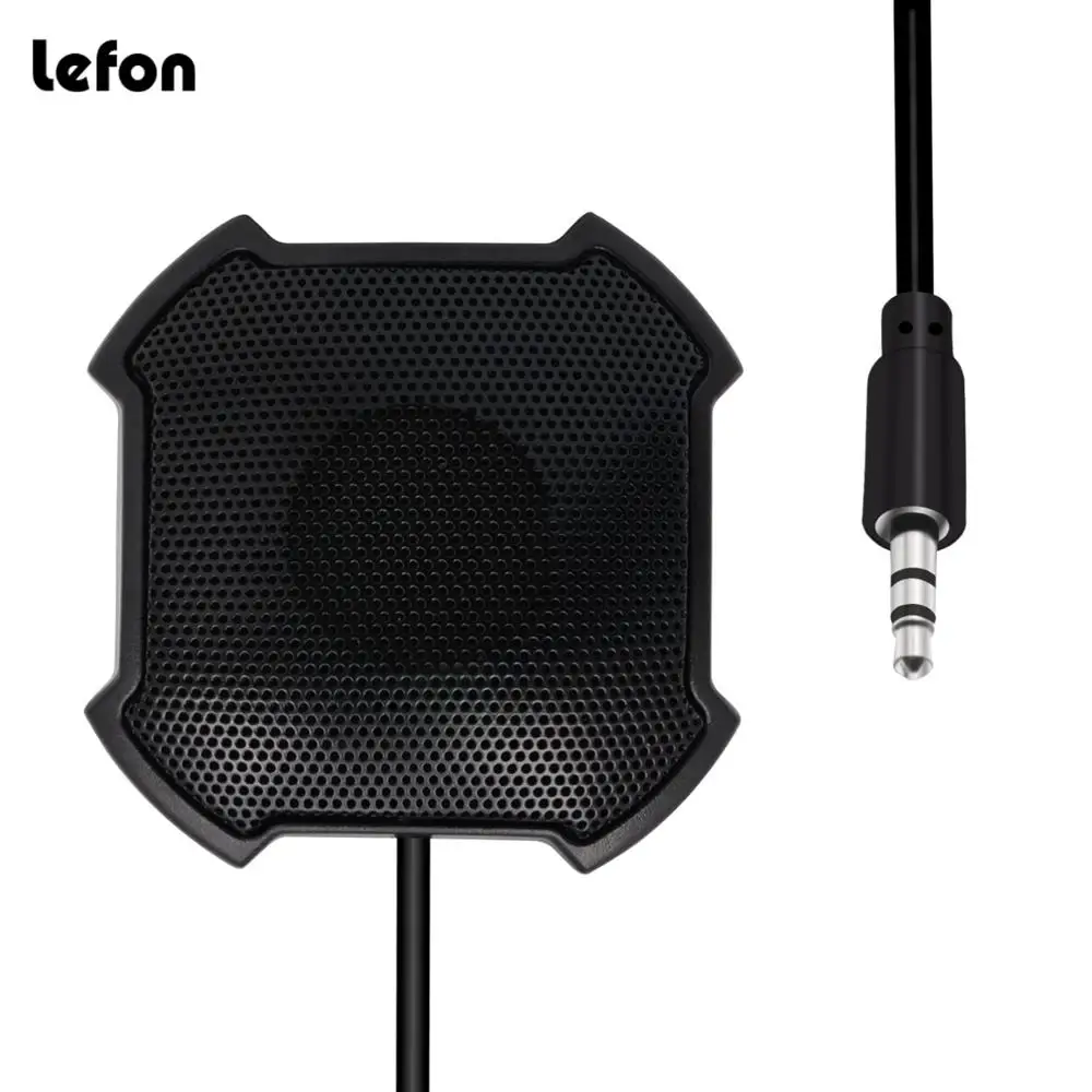 Lefon Conference Microphone Omnidirectional 360 Condenser Desktop Voice