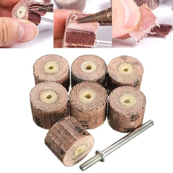 

80-600 Grit +1xMandrel Wheel Grinding For Grinder Accessories 10mm Polishing Newest Hot Sale Brand New Accessories