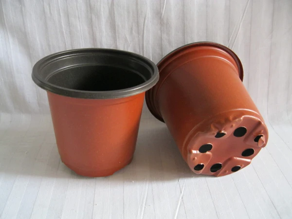 100PCS/LOT Plastic Nursery pots hydroponic systems plastic Garden Pots Plastic Planters SF-094