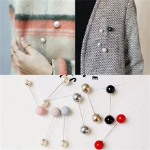 Korean Fashion Pearl Brooch Accessories Women Cardigan Scarf Sweater Pin Corsage Shawl Decoration Buckle Small Jewelry Gifts funmor korean round lady brooches simulated pearl metal corsage circle scarf decoration hair sweater cloak buckle pins jewelry
