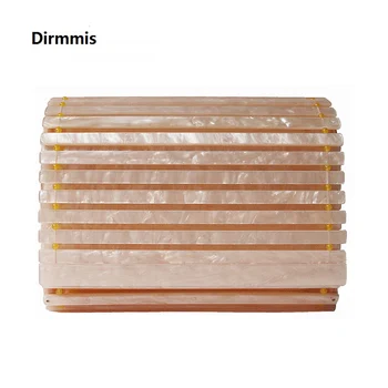 

New Trendy Handbag Brand Fashion Women Handbags Solid Acrylic Luxury Party Prom Evening Bag Woman Champagne Box Clutch Purse