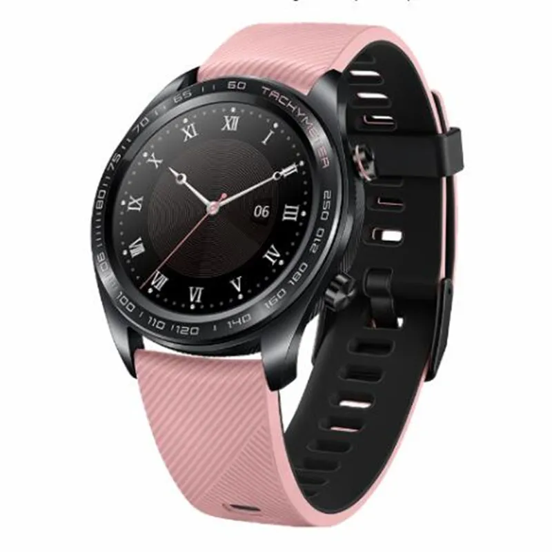 Оригинальные часы huawei Honor Dream Sport Sleep Run Cycling swim gps с длинным аккумулятором фитнес-трекер для измерения сердечного ритма умные женские часы - Цвет: pink