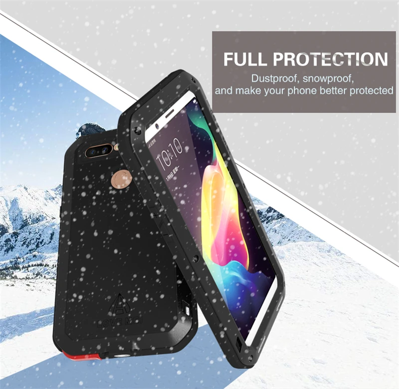 Love Mei Metal Armor Case For OPPO R11s (9)