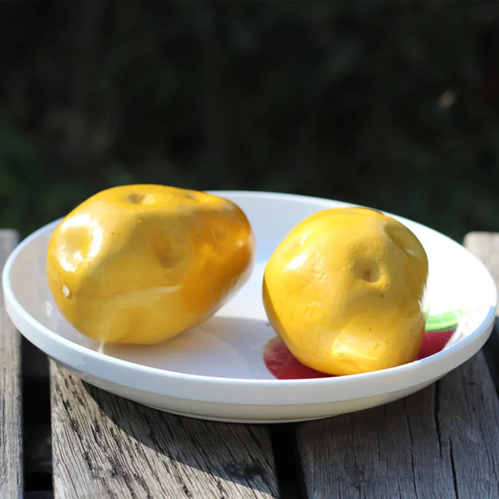 

Artificial Plants Simulation Potato Vegetable Photography Props Decoration 10cm Foam Fake Potato Fruits Model Crafts