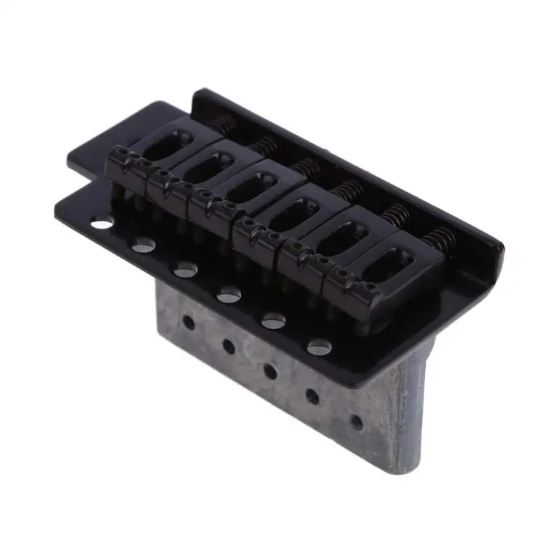 

Black Electric Guitar Tremolo Bridge With Bar New 1 Set 6 Strings Parts Replacement For Guitar Parts & Accessories Drop Shipping