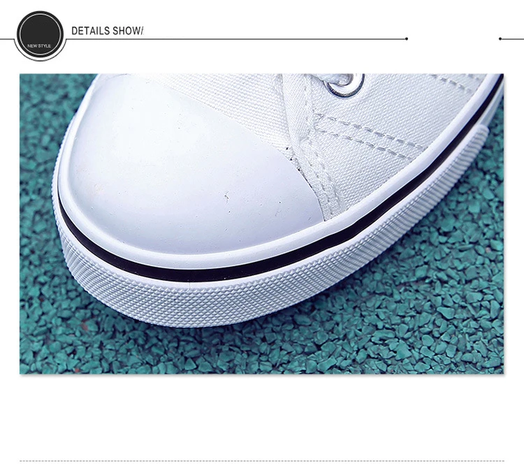 New Shallow flat women sneakers comfortable summer casual canvas shoes Breathable black Slip-on Vulcanize Shoes female NBT999 3