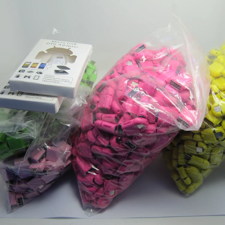 Android Робот Форма микро мини USB OTG Кабель адаптер для Планшеты PC MP3/MP4 смартфон