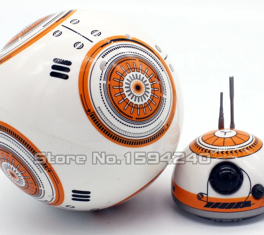 RC BB8 робот фигурка подарок игрушки 2,4 г пульт дистанционного управления BB-8 робот Интеллектуальный BB 8 мяч игрушка