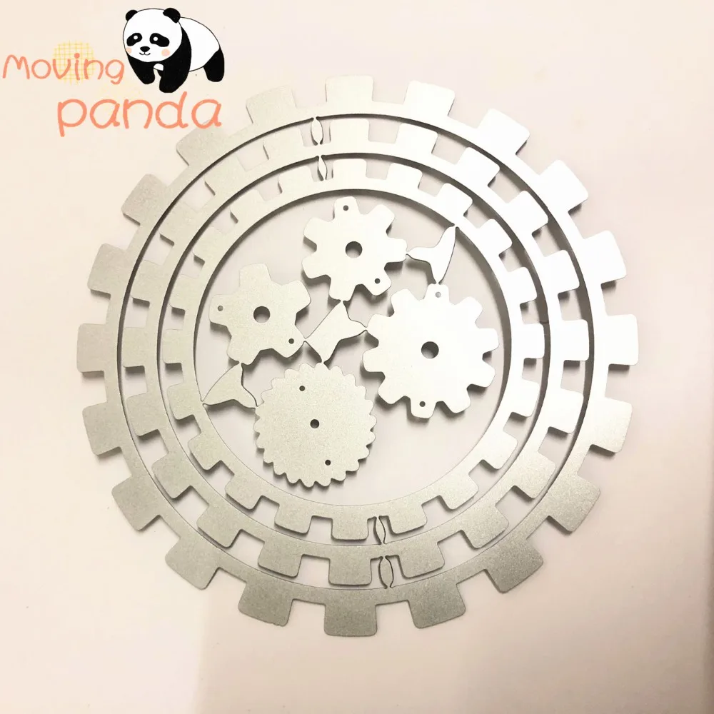 

gear metal cutting dies cut die mold Scrapbook paper craft knife mould blade punch stencils dies