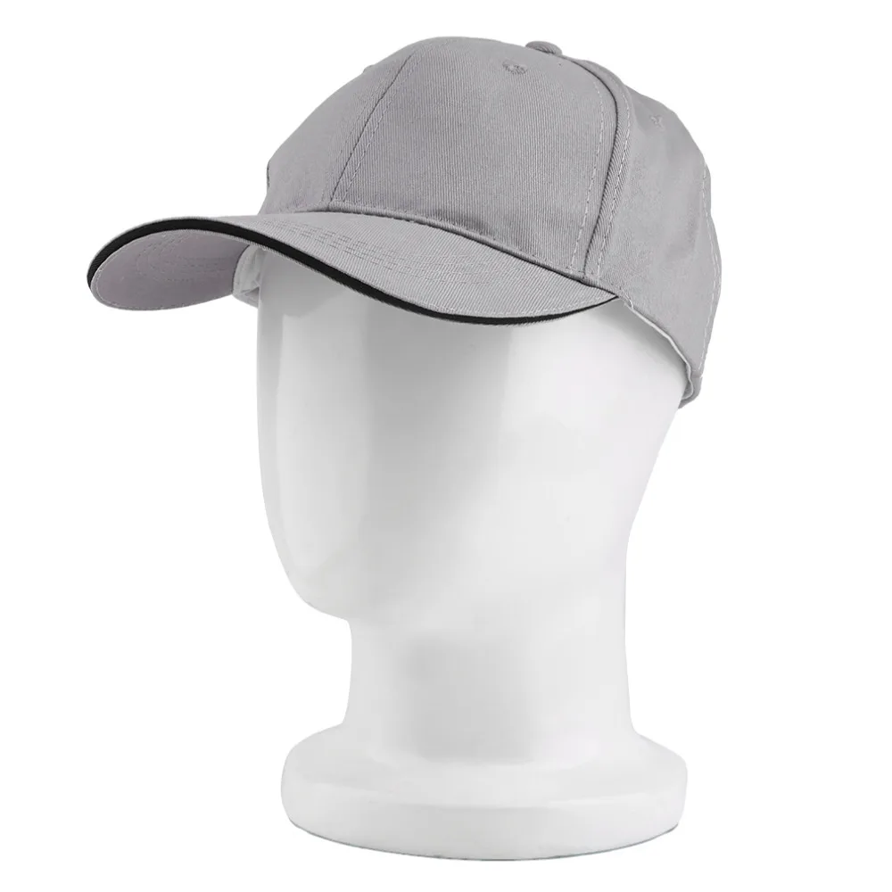 plain grey cap