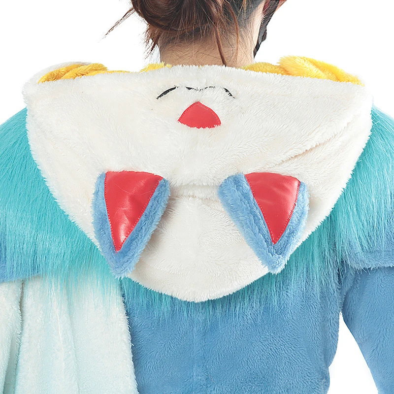 ROLECOS Game LOL Cosplay Costumes Star Guardian Ezreal Pajamas Guardian Pajamas Jumpsuits Costumes for Unisex Cosplay Costumes 