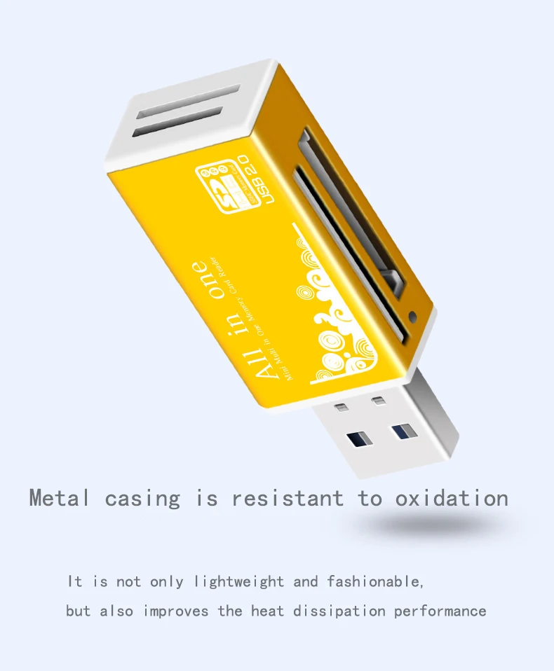 Смарт-все в одном card reader мульти в 1 устройство чтения карт памяти SD/SDHC, MMC/RS MMC, TF/MicroSD, MS/MS PRO/MS DUO, M2 card reader оптовая TF