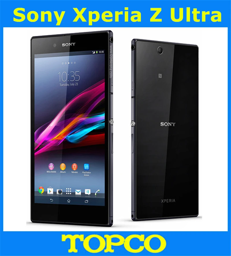 Sony Xperia Z Ultra C6833 Оригинальный разблокированный GSM 4G LTE Android четырехъядерный ОЗУ 2 Гб
