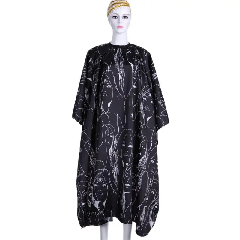 

1 pcs Waterproof Cloth Apron Coloring Hairdresser Hairdressing Hair Cutting CapeSalon Barber Gown Apron Home Salon Cape Cloth