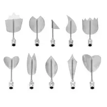 11 шт. 3D DIY цветок торт желатин пудинг художественные иголки Jello глазурь Трубопроводы Насадки украшения для тортов формы для выпечки Советы Набор шприцев