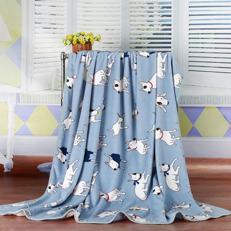 

Flannel Blanket Adult Cartoon Warm Mattress Blanket Air Conditioning Blanket Nap Blanket Was